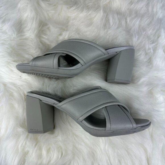 Naturalizer Genn Rhythm Mule Sandals in Grey - Picture 4 of 7